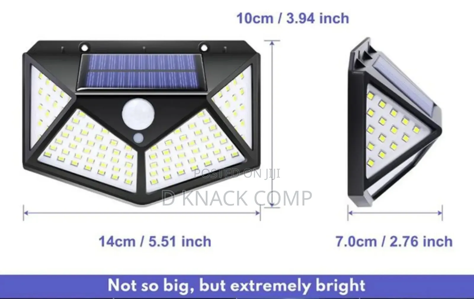 Super High Led Solar Motion Sensor Security Lamp