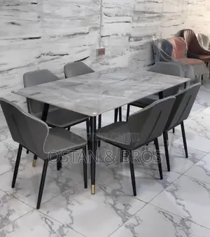 Quality Marble Dinning by 6