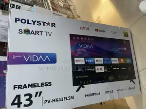Brand New Super Full Hd Polystar 43inch Smart Television