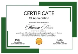 Professional Certificate for Schools, Seminars Trainings