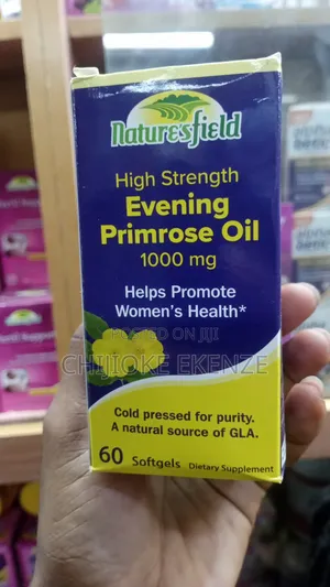 Nature's Field Evening Primose Oil 1000mg X 60 Softgels