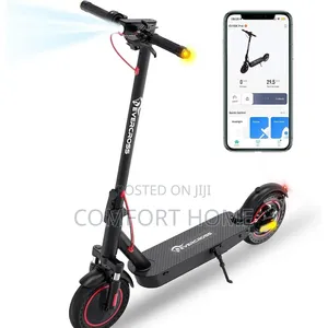 Electric Foldable Scooter With Double Absorption Wheels