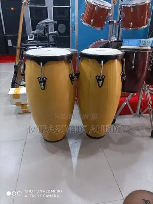 Premier Conga Drums With Complete Accessories