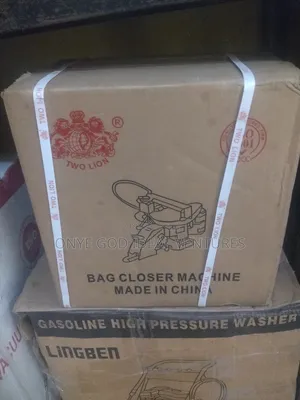 "Two Lion Bag Closer Machine," a Portable Electric Sewing