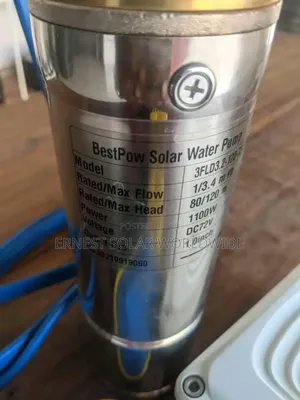 High Standard 1.5hp Solar Submersible Pumping Machine