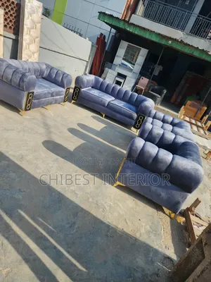 Luxury Unique 7 Seaters Fabric Sofa.