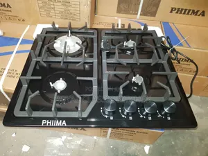 4 Burner Black Strell