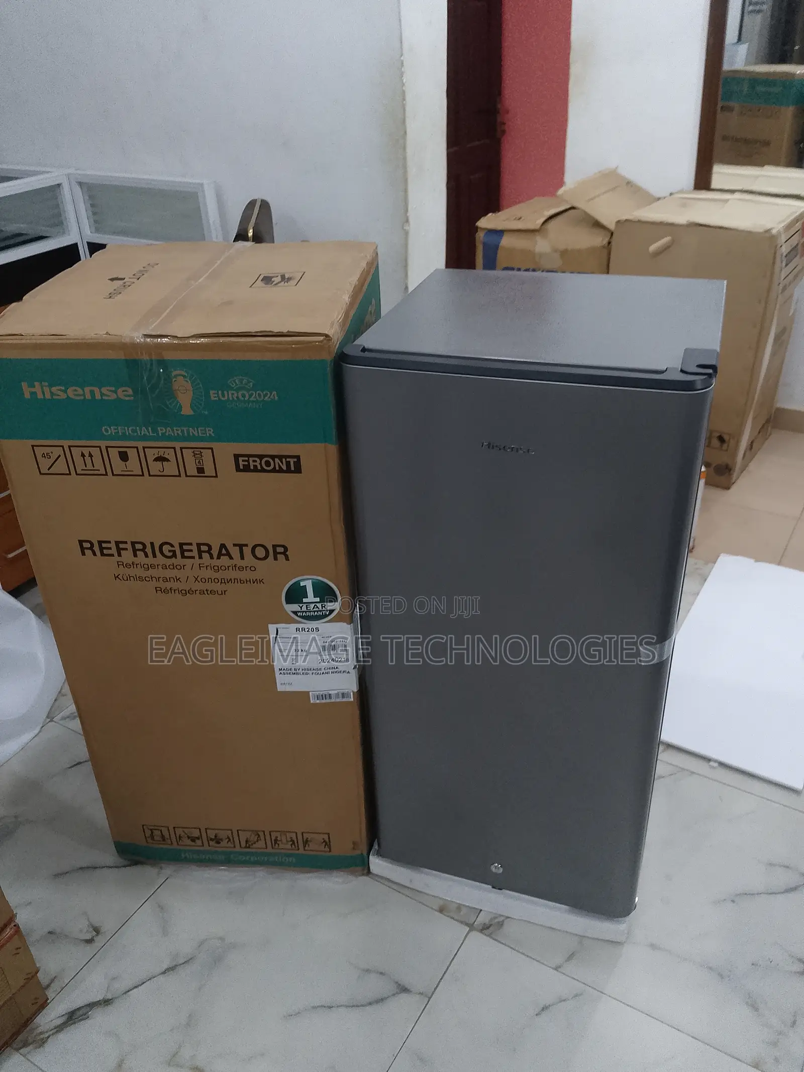 Hisense Space Saving Ref Single Door Rs20s