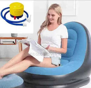 Inflatable Sofa With Leg Rest