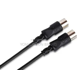 Hosatech Mid-305bk Midi Cable 5ft 5-Pin Din to Same