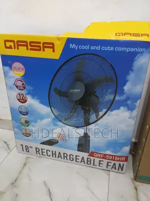 Qasa 18-Inch Standing Fan With Remote Control -QRF-5918hr