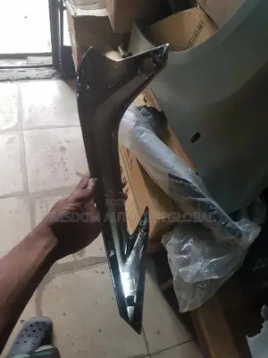 Front Bumper Spoiler Chrome for Land Cruiser Prado 2018