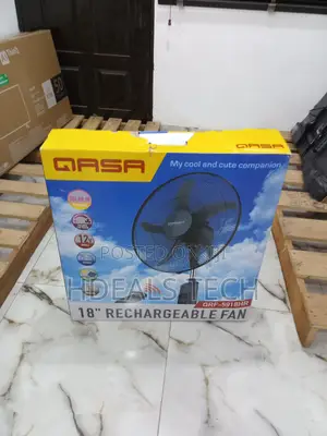 Qasa 18" Remote Standing Fan QRF-5918hr-Quiet Operation
