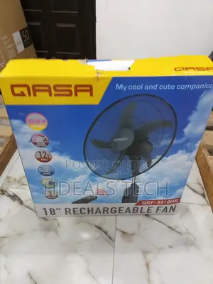 Qasa QRF-5918hr 18 Inch Fan - Strong and Durable