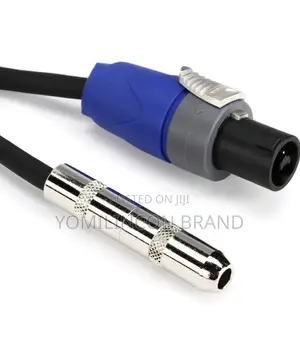 Hosatech GSK-116 Speaker Adapter 6in Hosa 1/4 in Ts