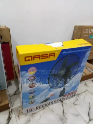 Qasa 18" Remote Standing Fan - QRF-59188hr Adjustable Tilt