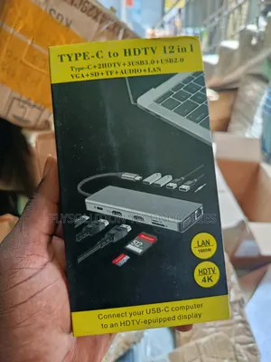 12-in-1 Type-C to HDTV Adapter Usb-C Hub