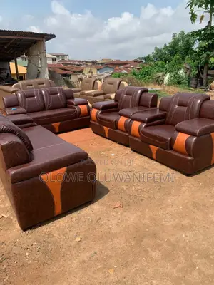7 Seaters Leather Chair Set