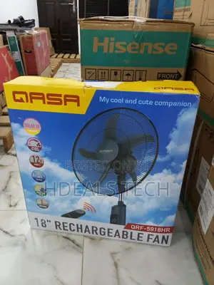 Qasa QRF-5918hr Standing Fan - Cool Comfort 18"