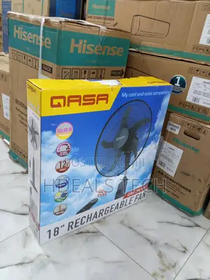 Qasa QRF-5918hr - 18 -Inch High Velocity Standing Fan