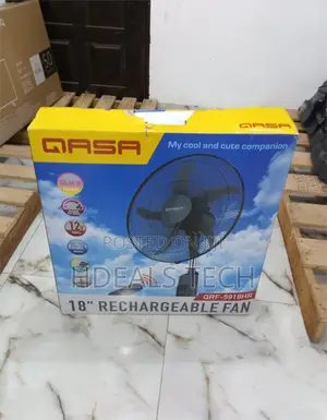 Qasa QRF-5918hr Remote Standing Fan - Ultra Cooling Fan