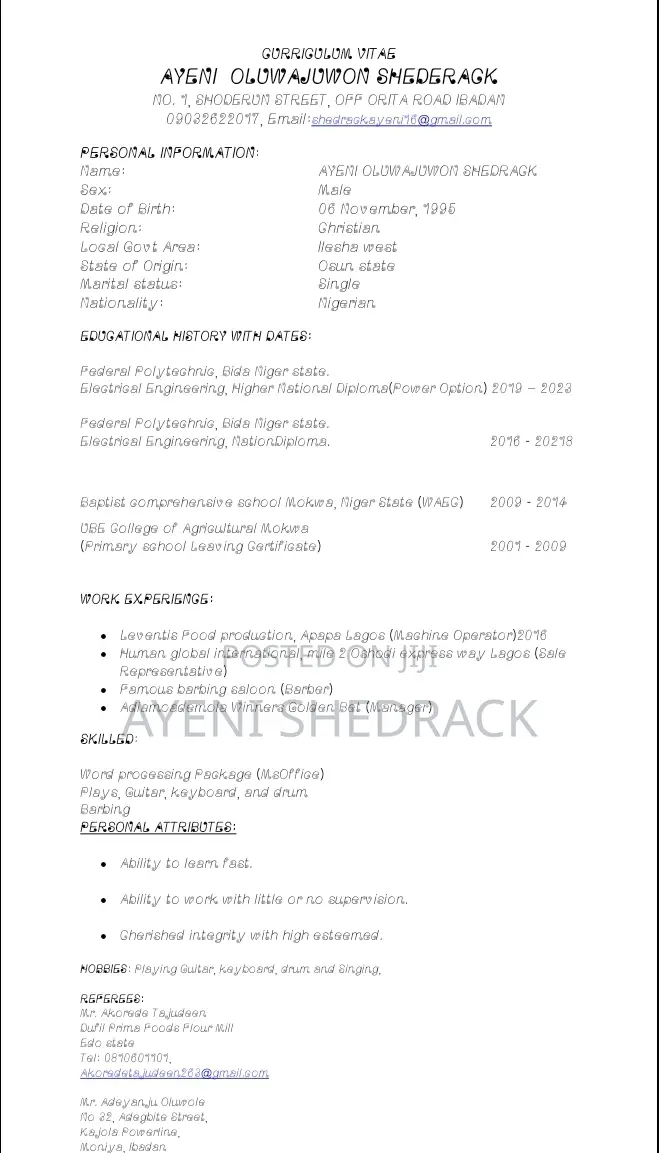 Technical Manager