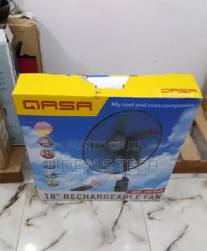 Qasa Powerful and Silent Standing Fan 18" - Qrf5918hr
