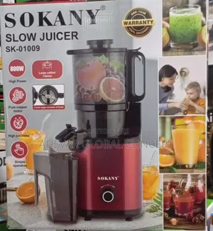 Sokany Slow Juicer 800 Watts - Sk01009