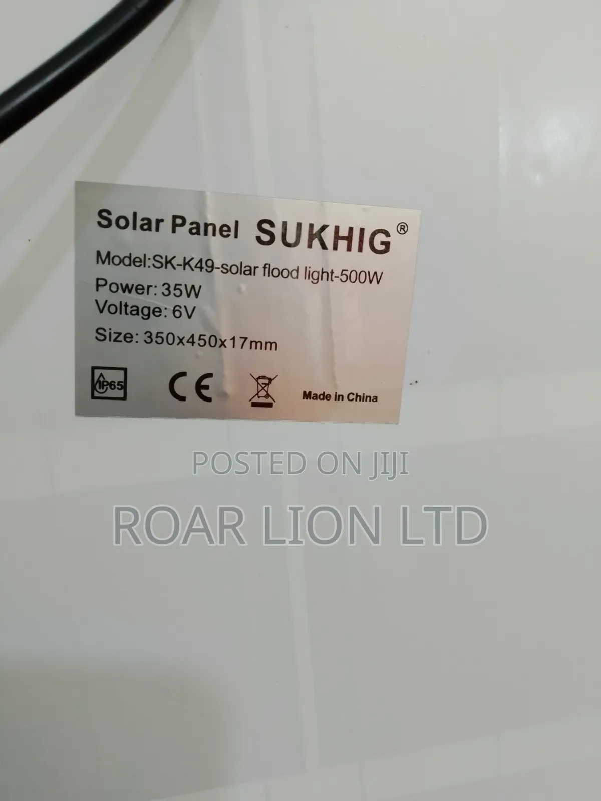 500w Solar Flood Light