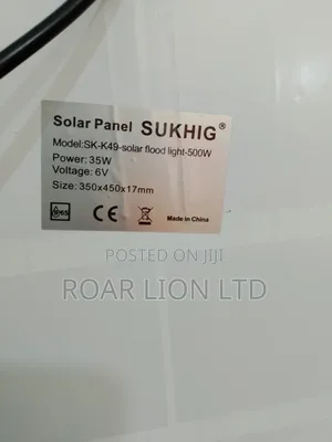500w Solar Flood Light