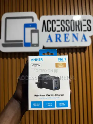 Anker 65w Charger (3-Port Gan)