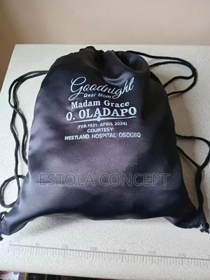 Satin Drawstring Bags