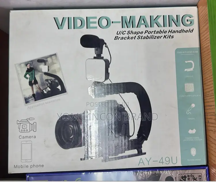 Video Making - U/C Shape Portable Handheld Bracket Kit
