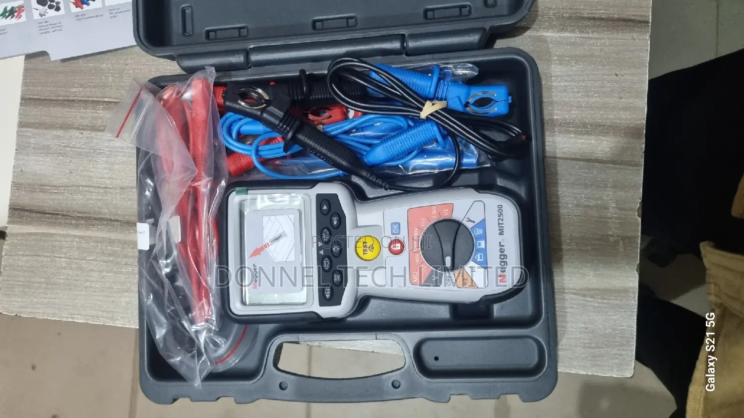 Mit2500 Megger Insulation Tester 2.5kv