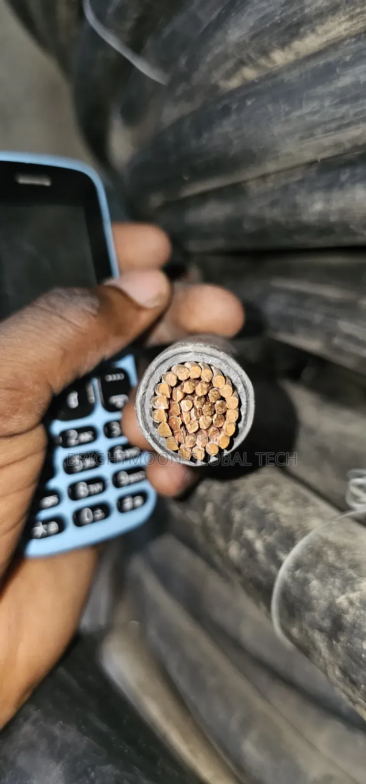 185mm Single PVC / German Cable