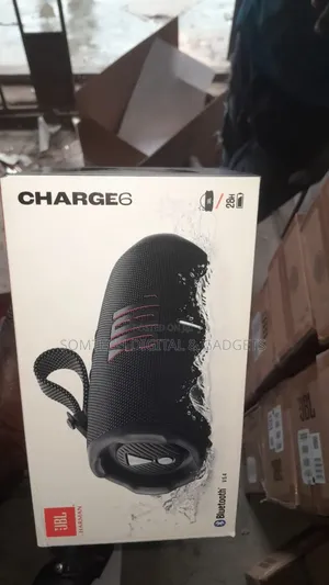 JBL Charge 6 Bluetooth Speaker Black