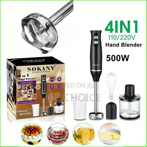 Handheld Electric Blender 4-in-1 Blender 500 W