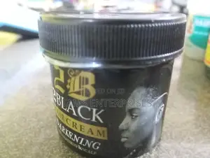 2b Black Hair Cream (Big Size) Darken Hair, Banish Dandruff