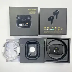 A9 Pro Earbuds (Black) Anc + Enc