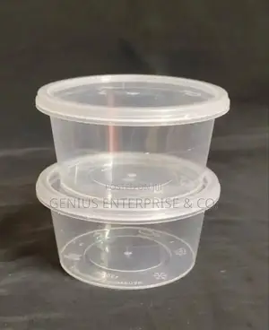 125ml Round Bowl for Salad, Sauce Moi-Moi Packaging(50pcs)