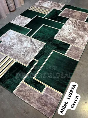Turkey Centre Rug 5/7 Ft. Green