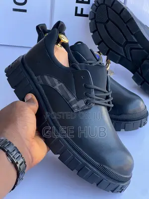 Fendi Matte Laced Shoes