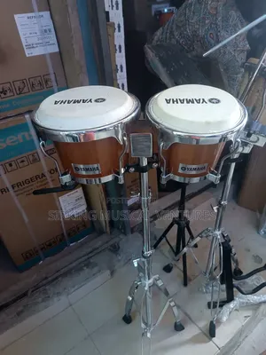 Mini Bongo Drum With Stand