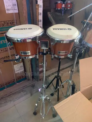 Mini Bongo Drum With Stand