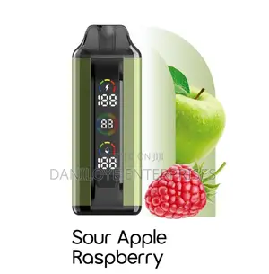 Disposable Vape Sour Apple Raspberry 20000puffs