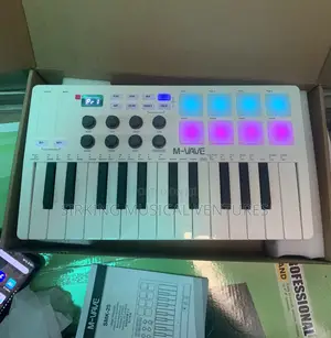 M-vave Studio Keyboard With Drum Pad 25keys