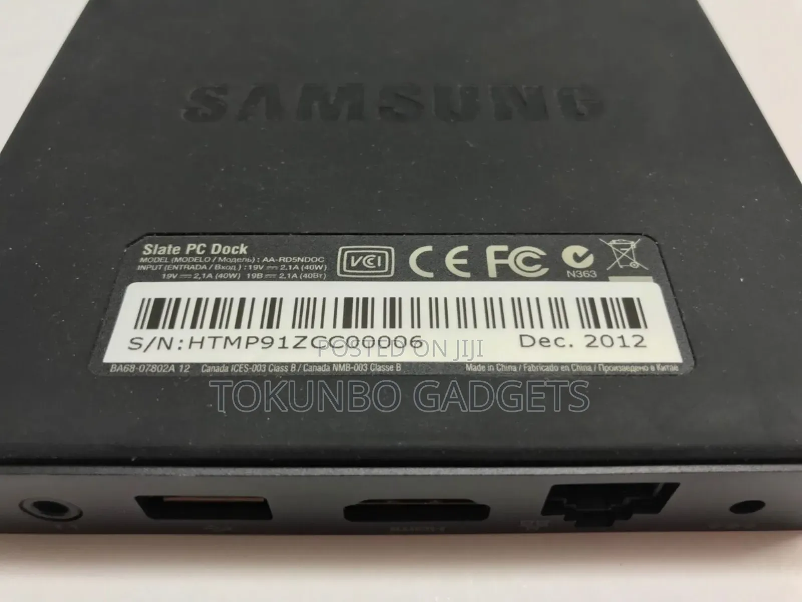 Samsung Slate Pc Dock