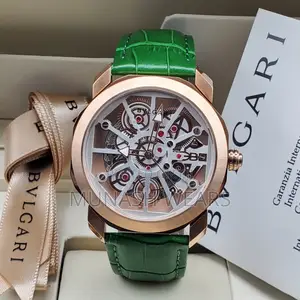 Bvlgari Original Leather Wristwatch