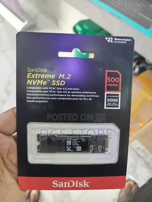 Sandisk Extreme M2 Nvme Ssd Internal 500gb