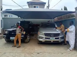 Carport For 2 Car Capacity. Fabrication And Installation